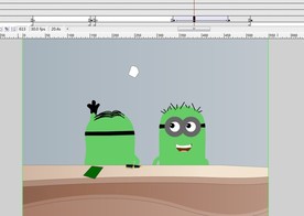 小绿人30秒搞笑动画