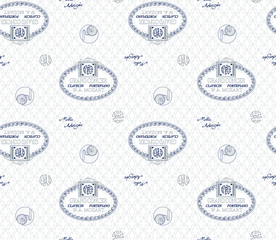 欧美风几何乱花