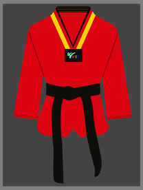 跆拳道服装样机图片