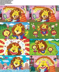 儿童故事比赛狮子烫发