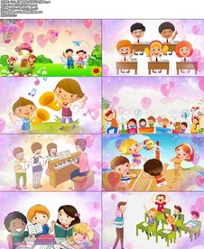 儿童歌曲 共同长大伴奏