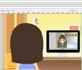 小红看电视60秒