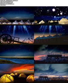 《乌兰巴托的夜》LED背景