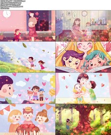 多了一个你配乐成品舞台背景