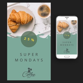 西点食品宣传海报