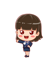 商务卡通女孩介绍