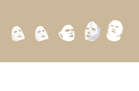 面膜PSD透明分层素材