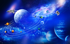 蓝色星空