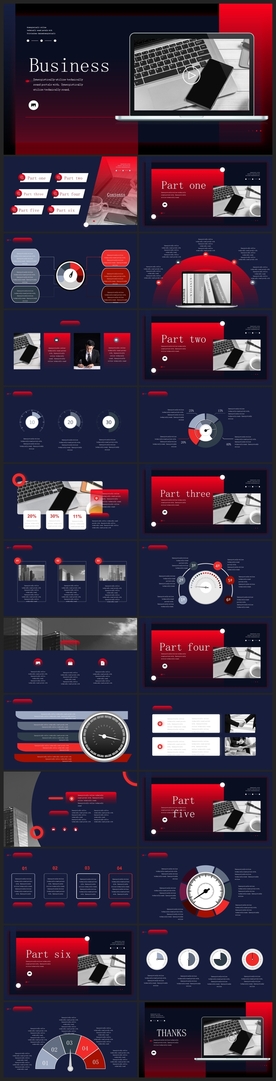 商务会议汇报项目介绍PPT