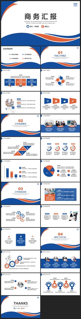 商务会议汇报项目介绍PPT