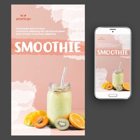 果汁饮品海报
