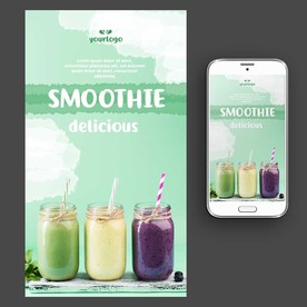 果汁饮品海报
