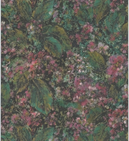 复古欧式花背景墙