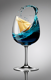 高脚杯帆船玄关