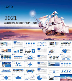 商务会议汇报项目介绍PPT