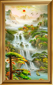 玄关山水画
