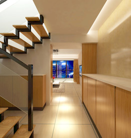 现代简约入户设计