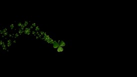 三叶草拖尾粒子特效视频