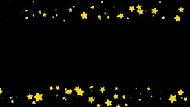 五角星星星遮罩边框前景装饰视频