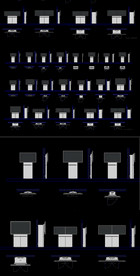 电视柜家具柜CAD图库