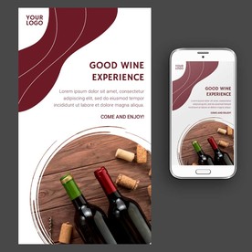 高端红酒海报