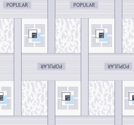大牌字母线条格子
