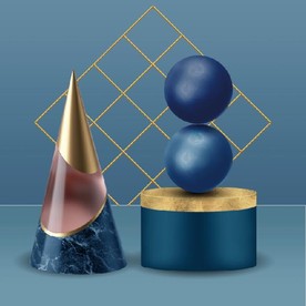 晶瓷现代抽象几何油画玄关装饰画