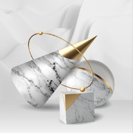 晶瓷现代抽象几何油画玄关装饰画