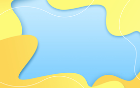 渐变装饰卡通背景