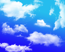 蓝天白云