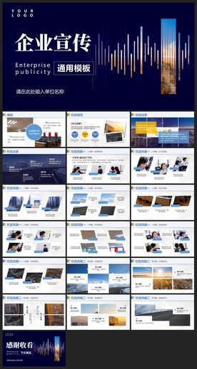 商务会议汇报项目介绍PPT