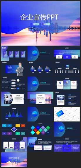 商务会议汇报项目介绍PPT