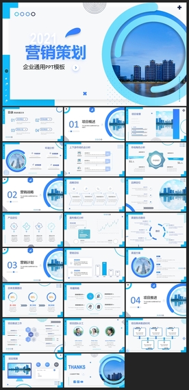 商务会议汇报项目介绍PPT