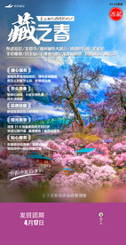 西藏旅游 桃花沟 青藏旅游