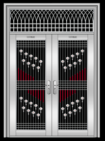 不锈钢门