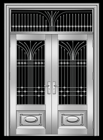 不锈钢门