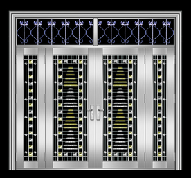 不锈钢门