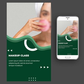 美容护肤spa海报