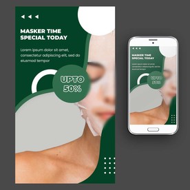 美容护肤spa海报