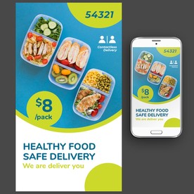 物流配送海报图片