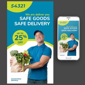 物流配送海报图片