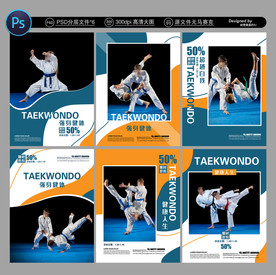 跆拳道海报