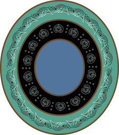 花边纹理边框相框