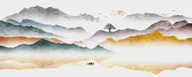 意境山水装饰画
