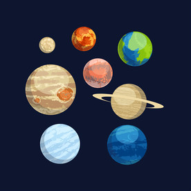 星空星球宇宙海报