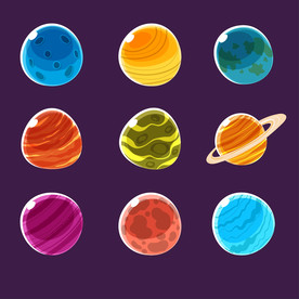 星空星球宇宙海报