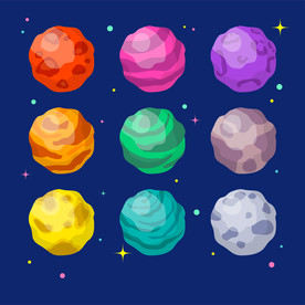 星空星球宇宙海报