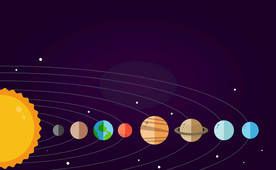 星空星球宇宙海报