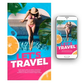 旅游休闲度假海报