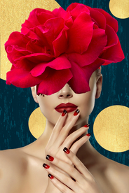 美女艺术人物装饰画